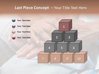 Elder Aged Wrinkled PowerPoint Template