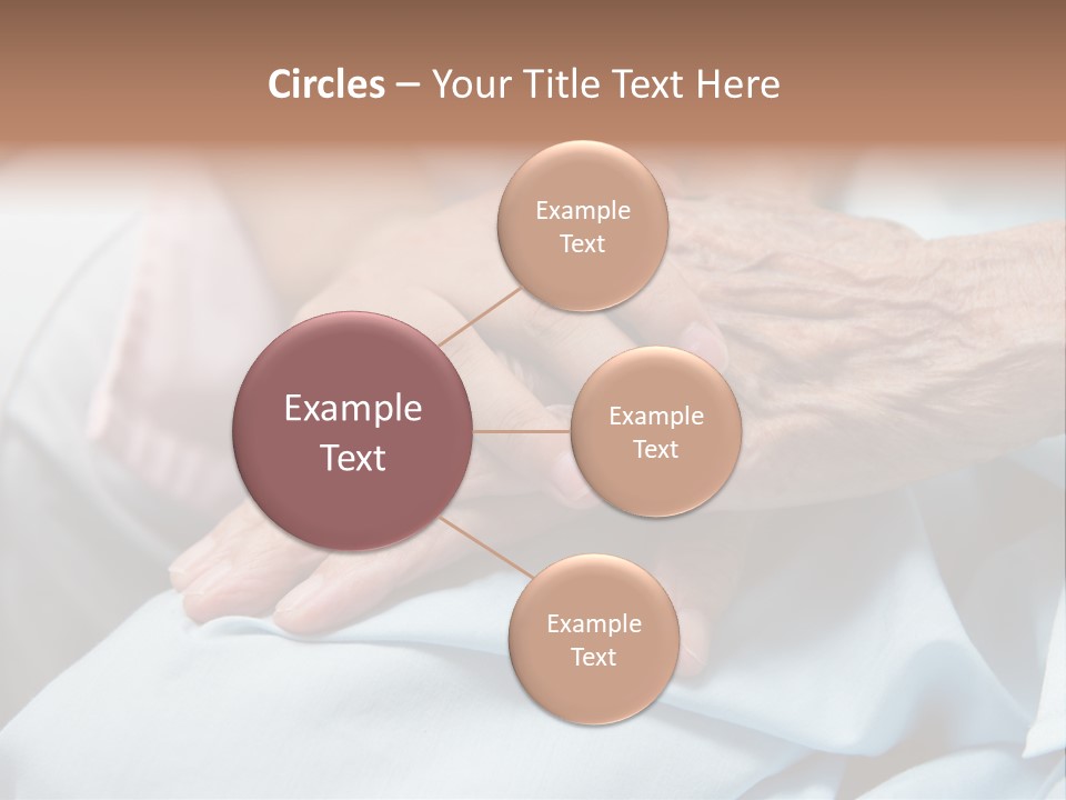 Elder Aged Wrinkled PowerPoint Template