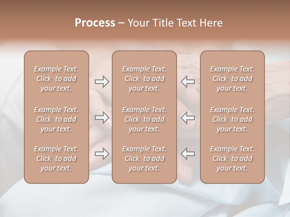 Elder Aged Wrinkled PowerPoint Template