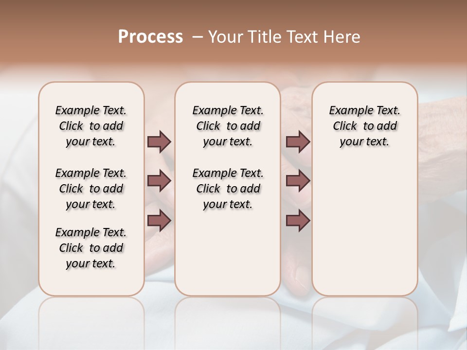 Elder Aged Wrinkled PowerPoint Template