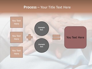 Elder Aged Wrinkled PowerPoint Template