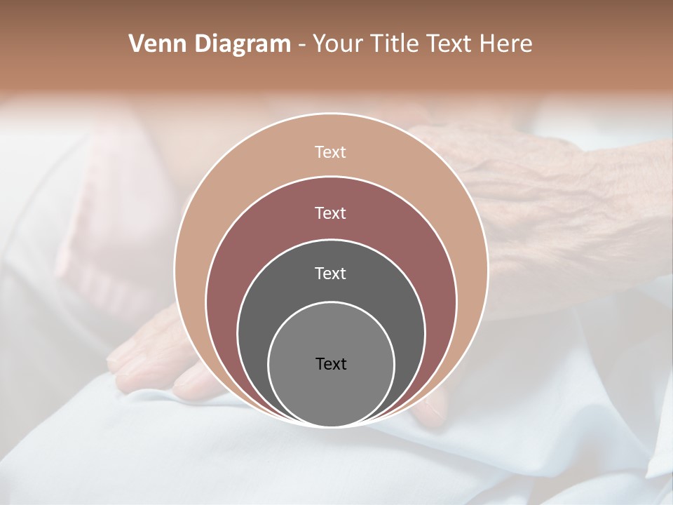 Elder Aged Wrinkled PowerPoint Template