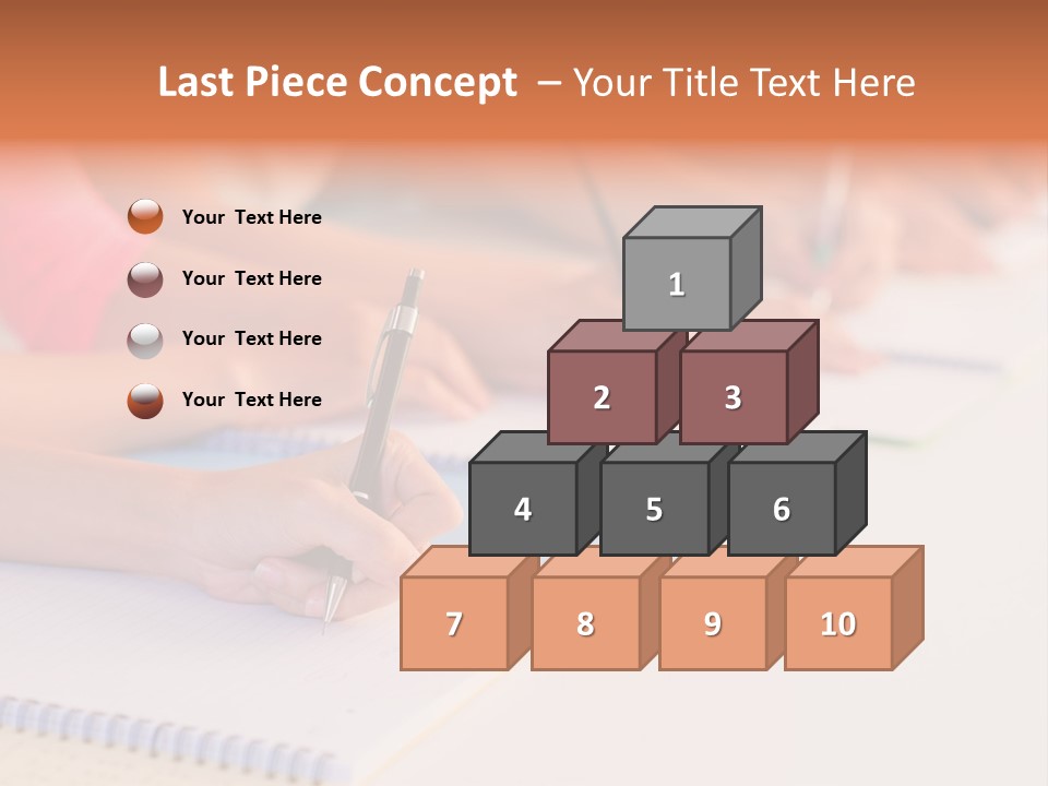 Group Lesson Listening PowerPoint Template