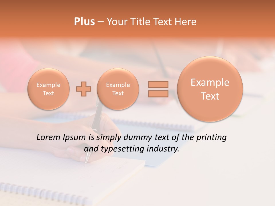 Group Lesson Listening PowerPoint Template