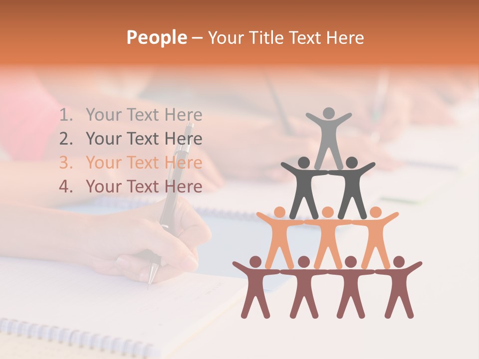 Group Lesson Listening PowerPoint Template