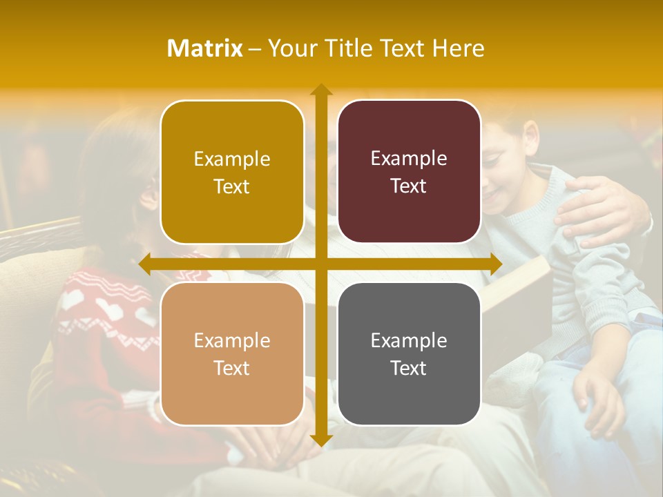 New Reader Christmastime PowerPoint Template