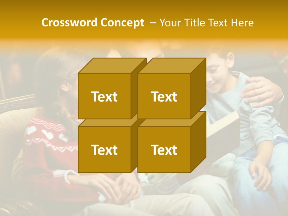 New Reader Christmastime PowerPoint Template