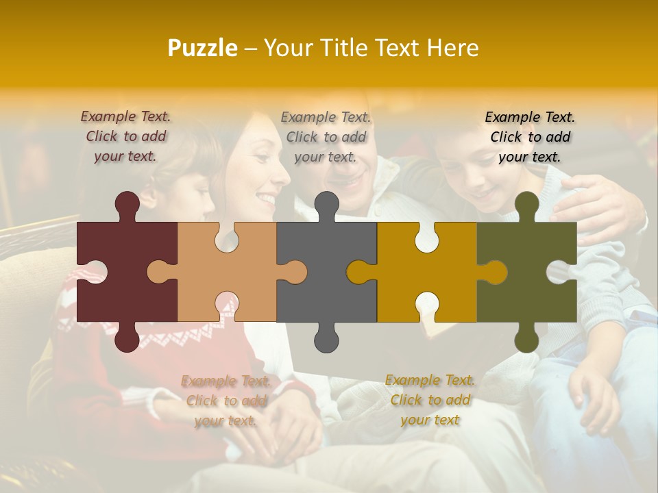 New Reader Christmastime PowerPoint Template