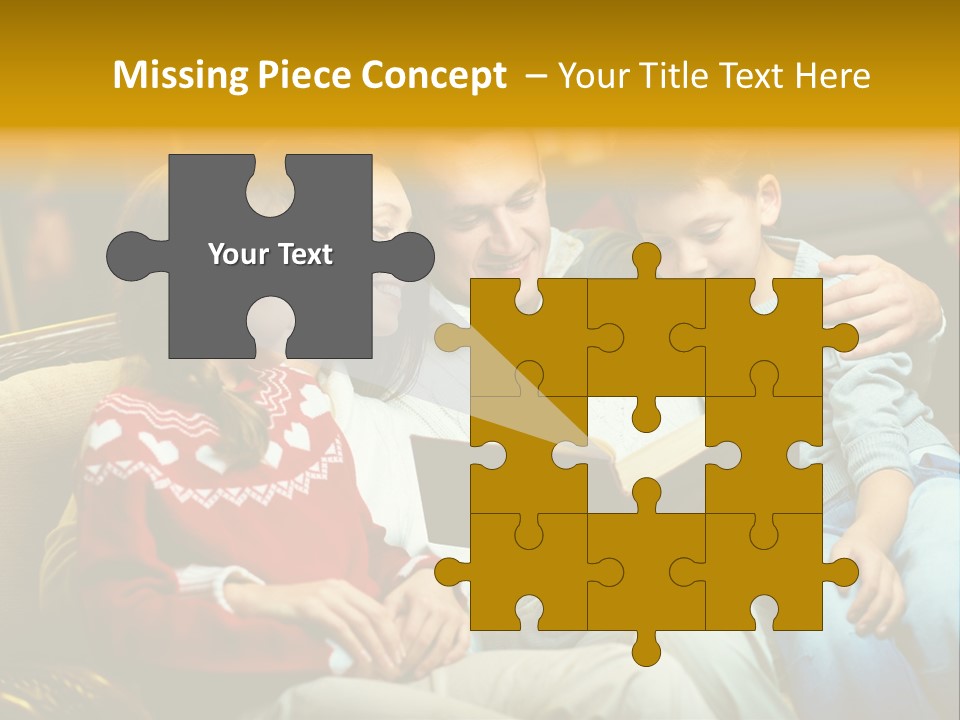 New Reader Christmastime PowerPoint Template