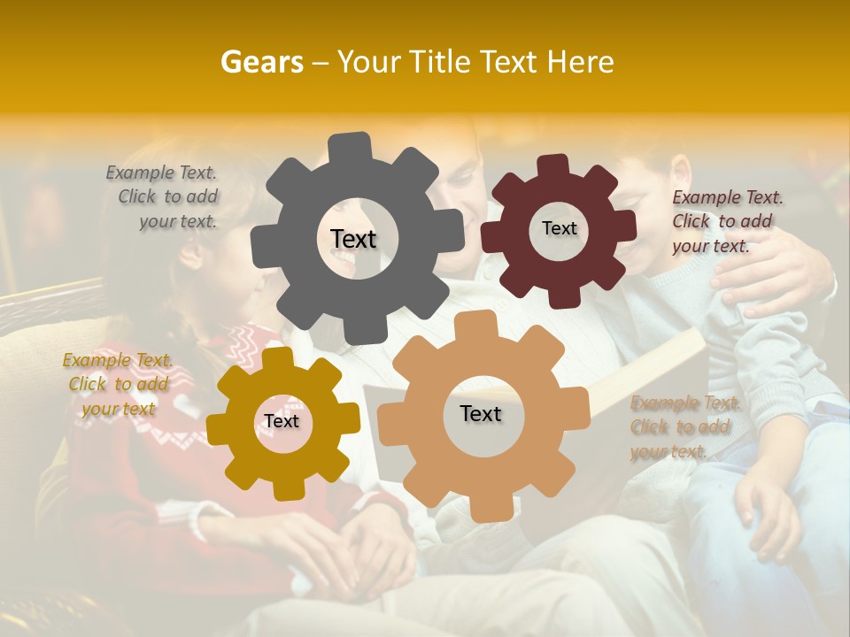 New Reader Christmastime PowerPoint Template