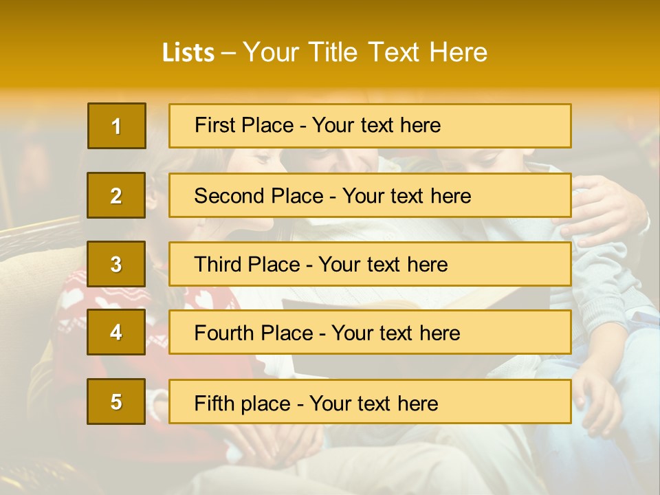 New Reader Christmastime PowerPoint Template