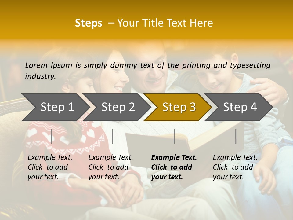 New Reader Christmastime PowerPoint Template