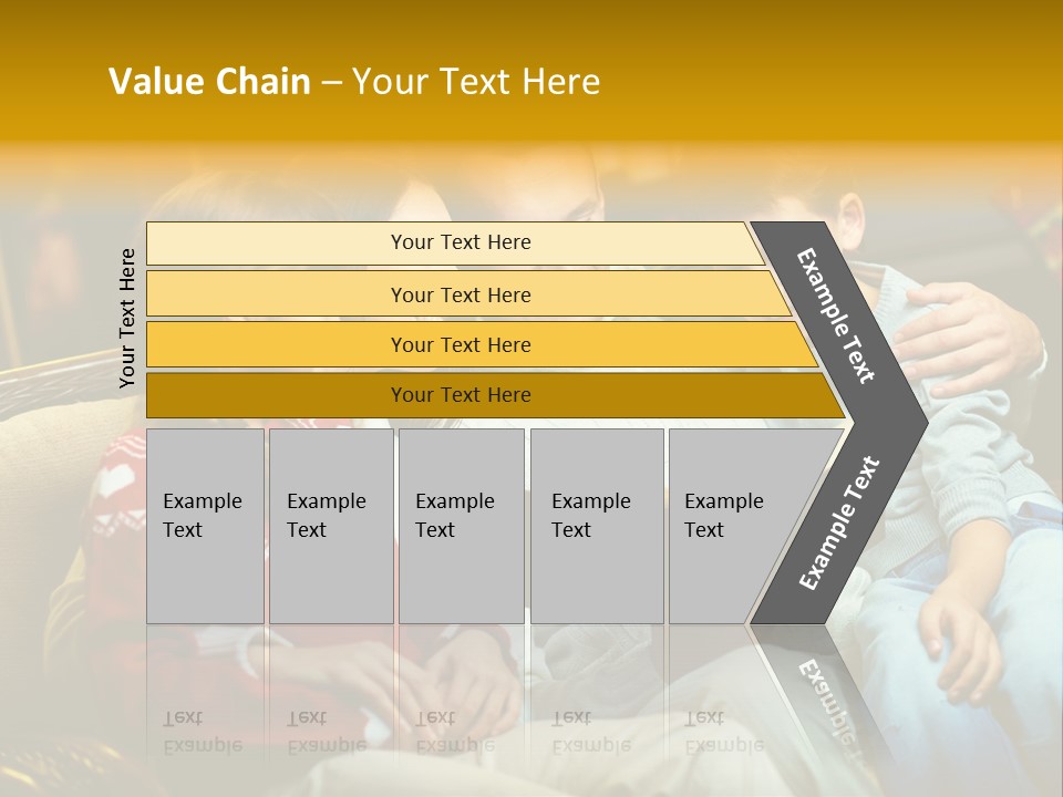 New Reader Christmastime PowerPoint Template