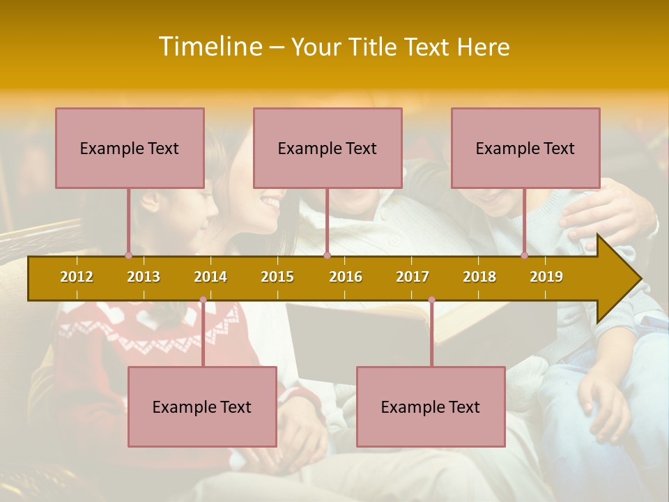 New Reader Christmastime PowerPoint Template