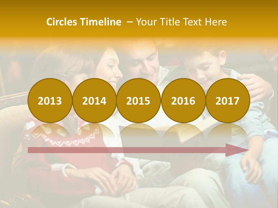 New Reader Christmastime PowerPoint Template