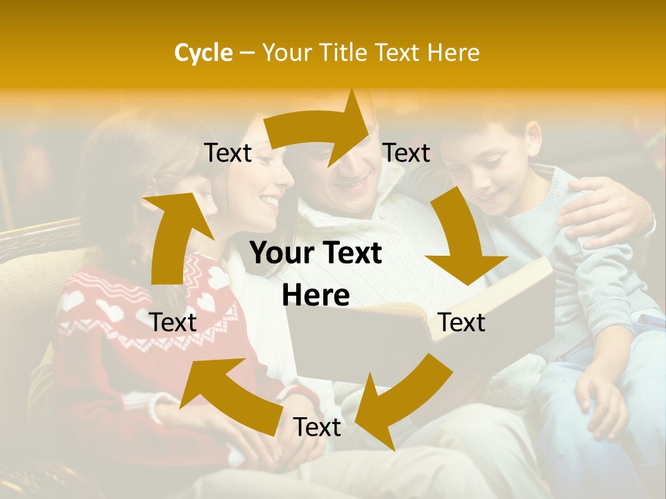 New Reader Christmastime PowerPoint Template