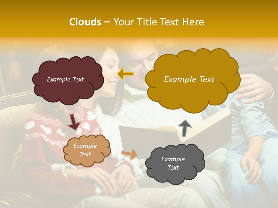 New Reader Christmastime PowerPoint Template