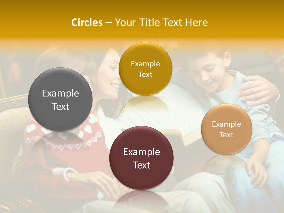 New Reader Christmastime PowerPoint Template