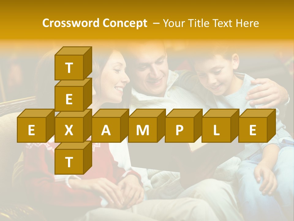 New Reader Christmastime PowerPoint Template