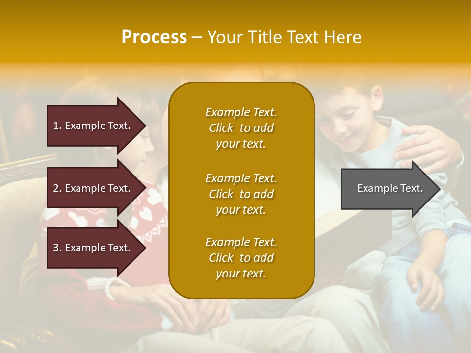 New Reader Christmastime PowerPoint Template