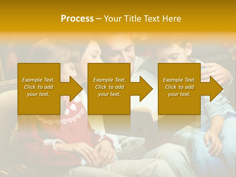 New Reader Christmastime PowerPoint Template
