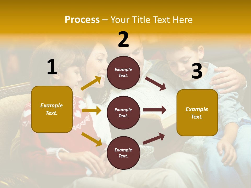 New Reader Christmastime PowerPoint Template