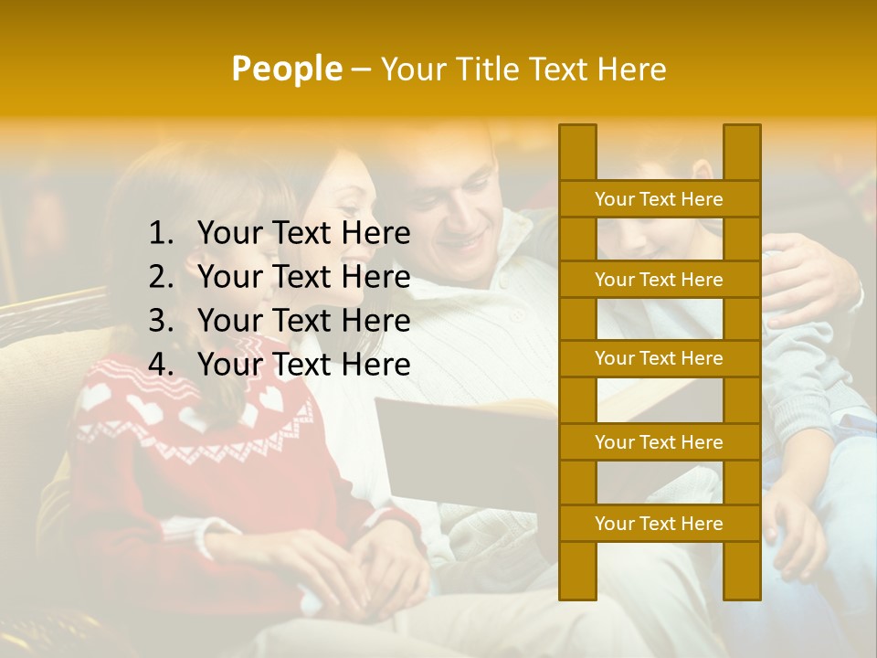 New Reader Christmastime PowerPoint Template