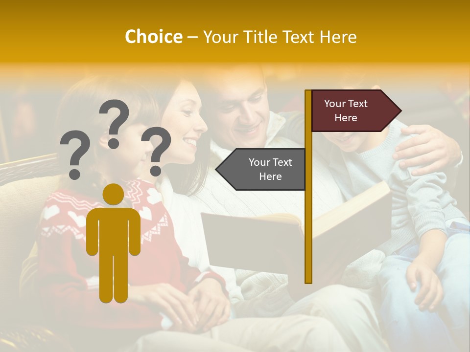 New Reader Christmastime PowerPoint Template