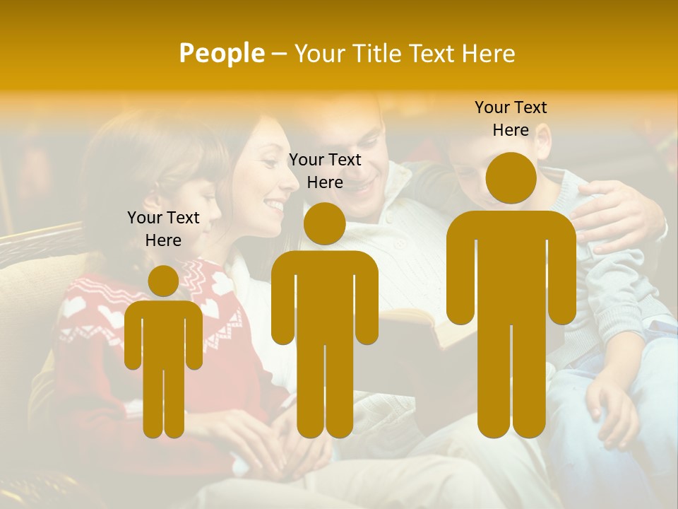 New Reader Christmastime PowerPoint Template