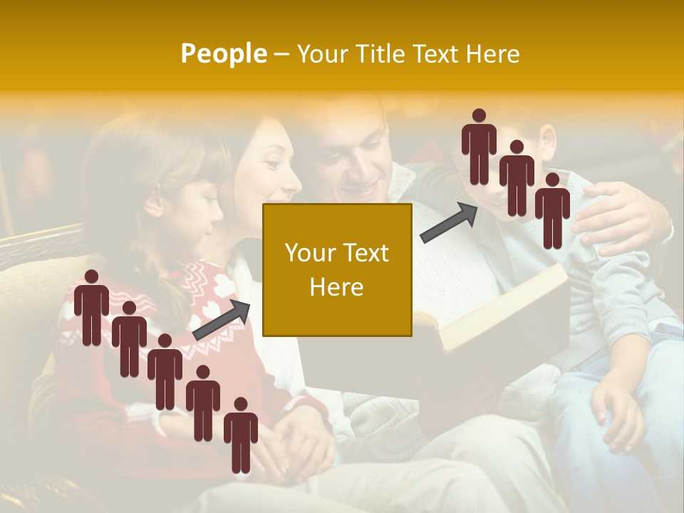 New Reader Christmastime PowerPoint Template