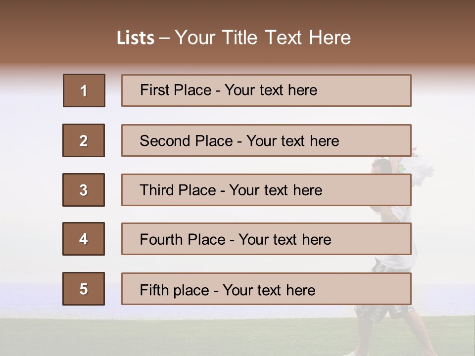 Customer Glamorous Expression PowerPoint Template