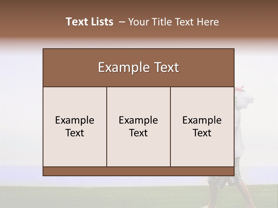 Customer Glamorous Expression PowerPoint Template