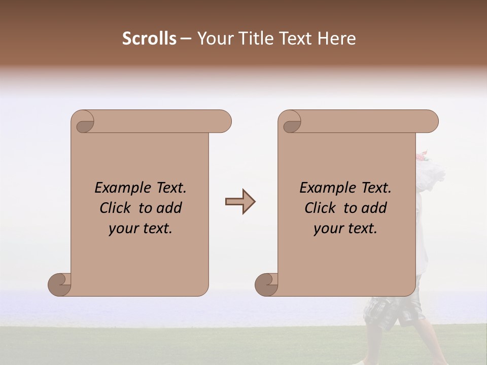 Customer Glamorous Expression PowerPoint Template
