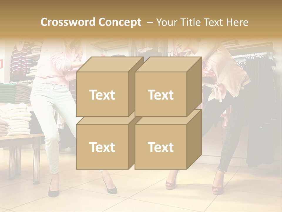 Customer Glamorous Expression PowerPoint Template