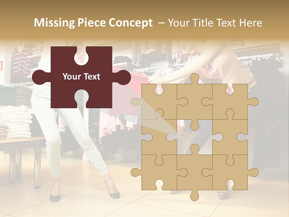 Customer Glamorous Expression PowerPoint Template