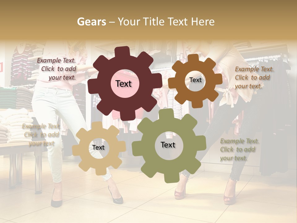 Customer Glamorous Expression PowerPoint Template