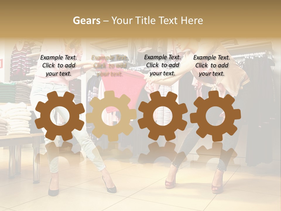 Customer Glamorous Expression PowerPoint Template