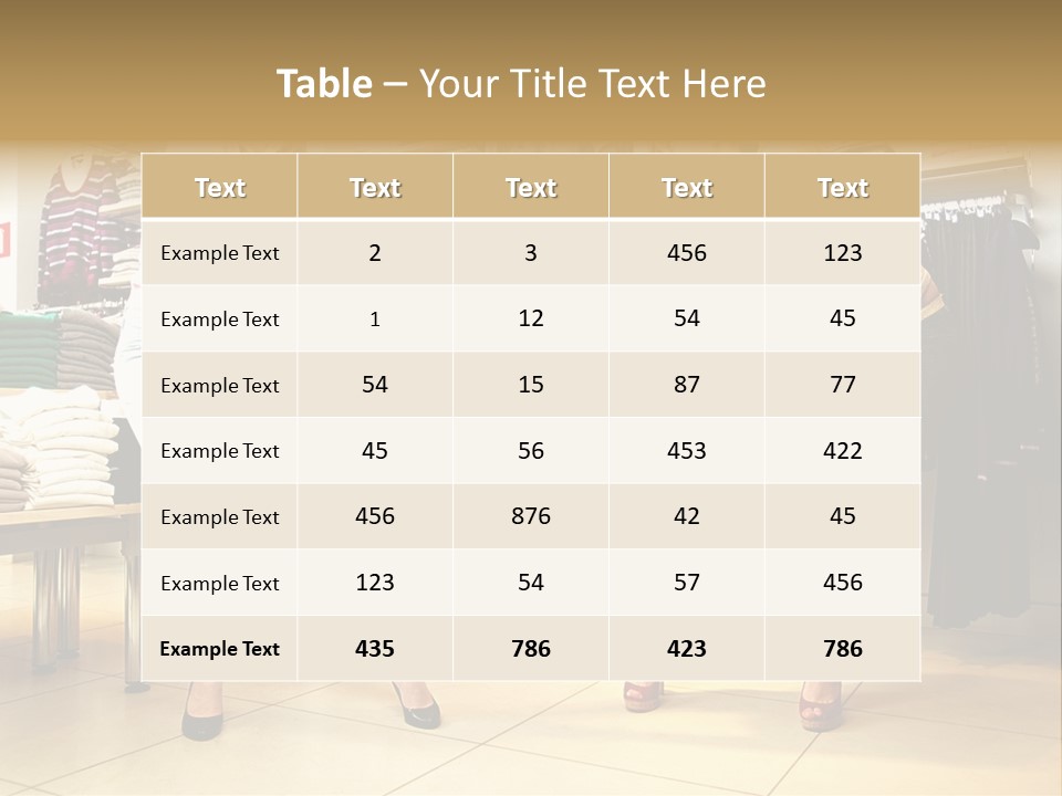 Customer Glamorous Expression PowerPoint Template