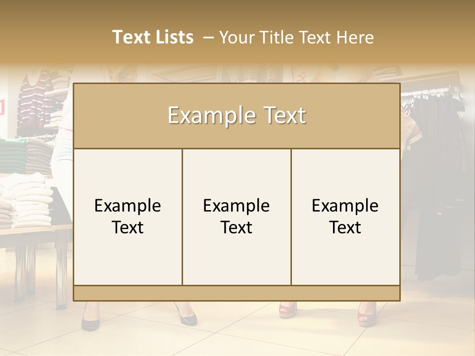 Customer Glamorous Expression PowerPoint Template