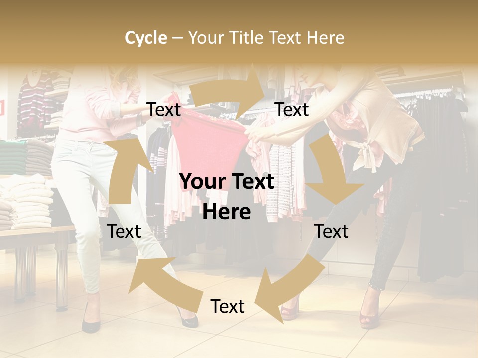 Customer Glamorous Expression PowerPoint Template