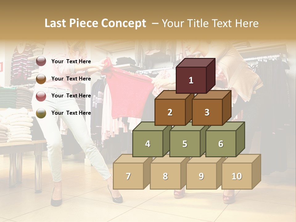 Customer Glamorous Expression PowerPoint Template