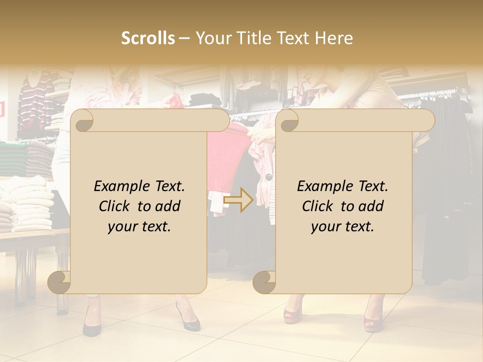 Customer Glamorous Expression PowerPoint Template