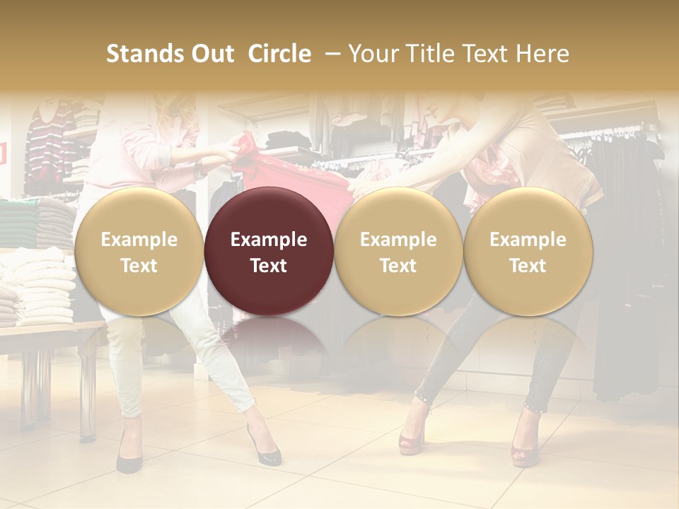 Customer Glamorous Expression PowerPoint Template