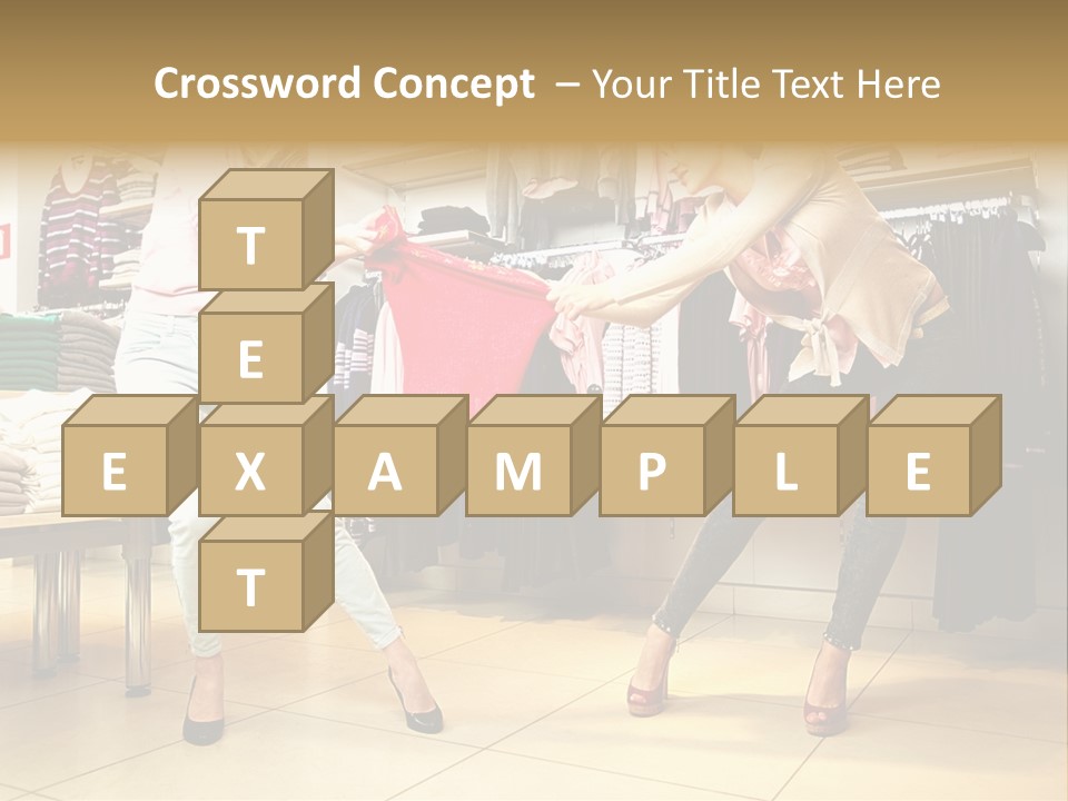 Customer Glamorous Expression PowerPoint Template