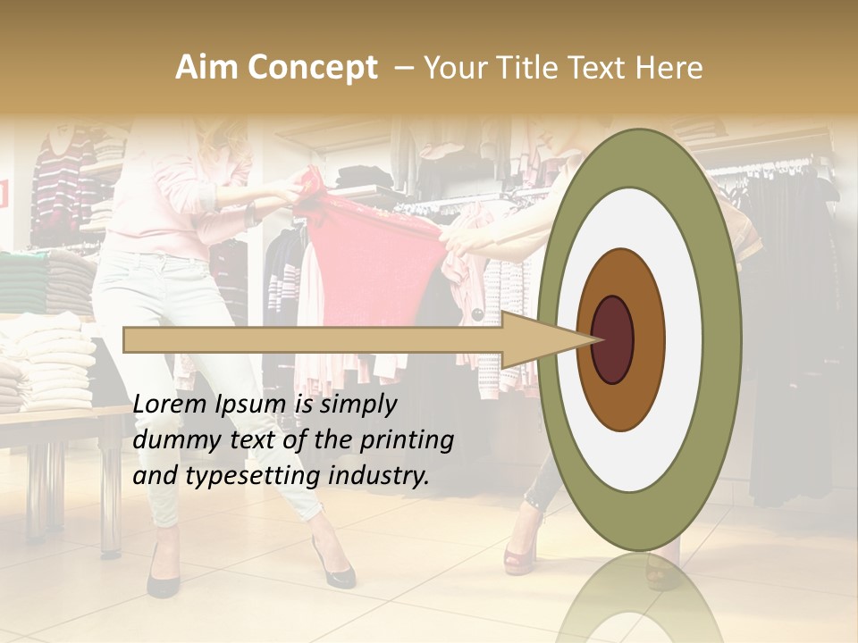 Customer Glamorous Expression PowerPoint Template