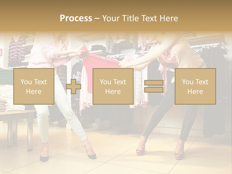 Customer Glamorous Expression PowerPoint Template