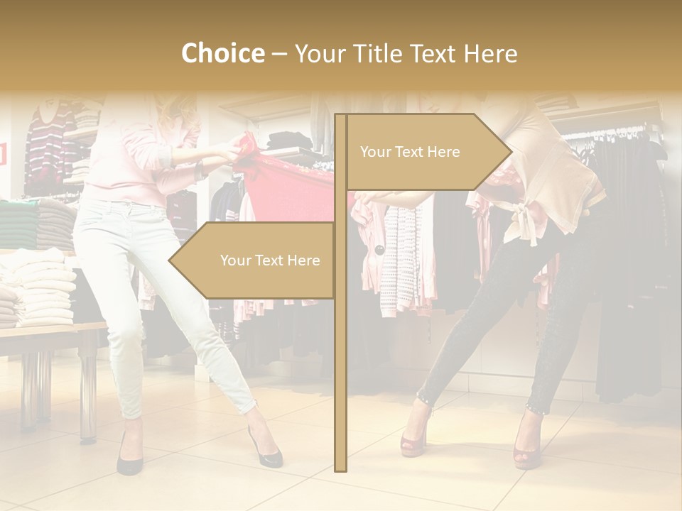 Customer Glamorous Expression PowerPoint Template