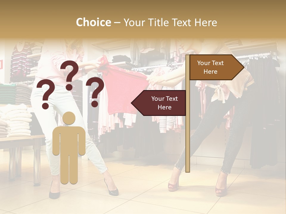 Customer Glamorous Expression PowerPoint Template