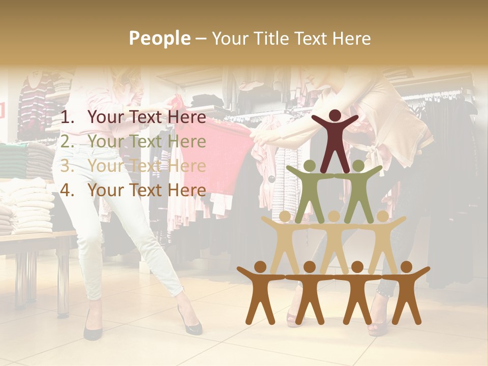 Customer Glamorous Expression PowerPoint Template