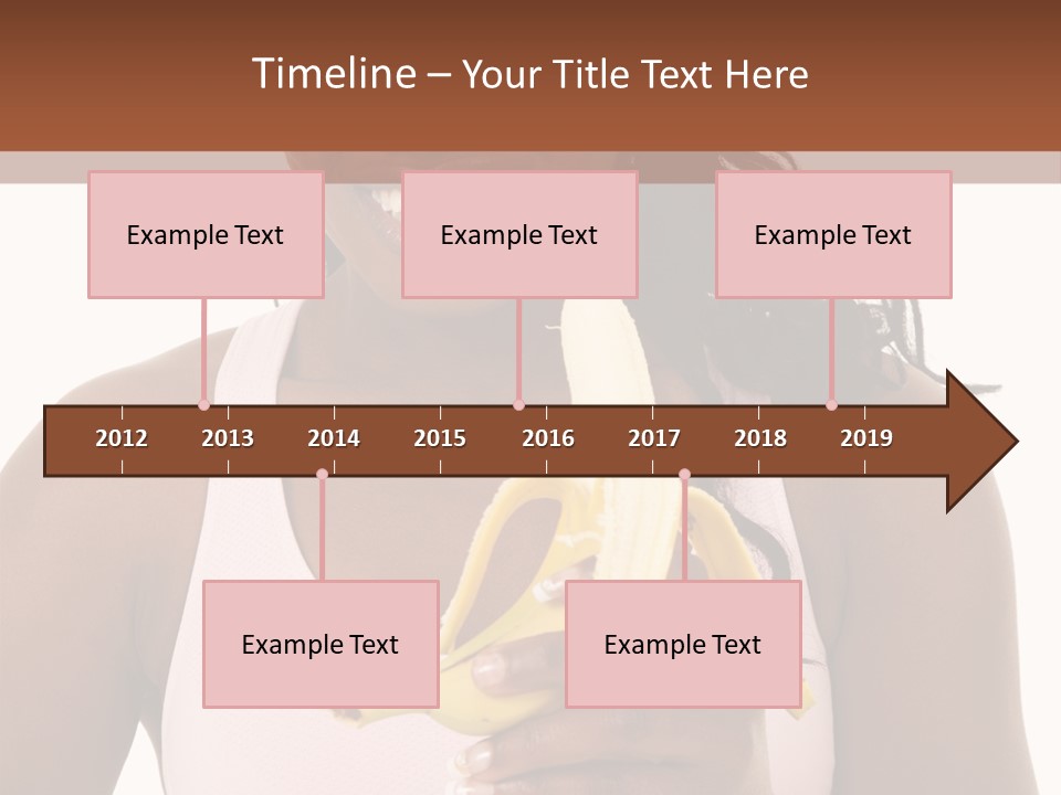 Africanamerican Happiness White PowerPoint Template